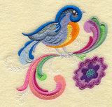 Rosemaling Bluebird