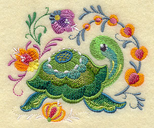 Rosemaling Turtle