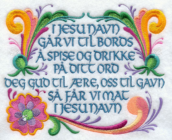 Norwegian Table Prayer (Norwegian)