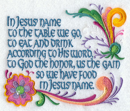 Norwegian Table Prayer (English)