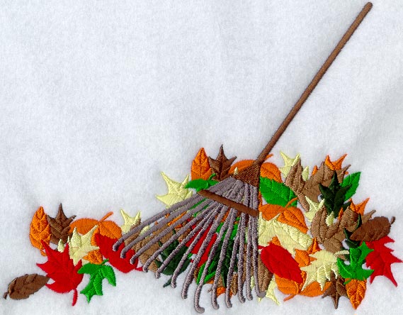 Raking Leaves