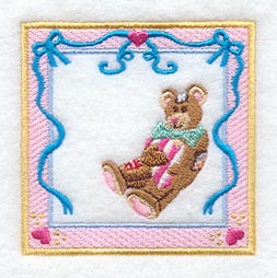 Nursery Bear Square