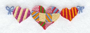Patchwork Hearts