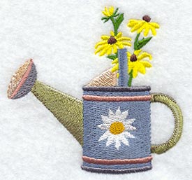 Daisy Watering Can