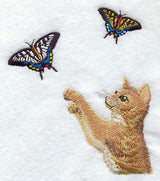 Kitten w/Butterflies