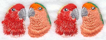 Peach Faced Lovebird Pocket Top