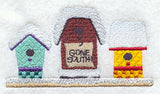 Snow Bird House Trio