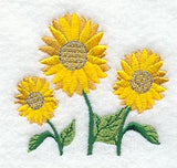 Three Sunflowers