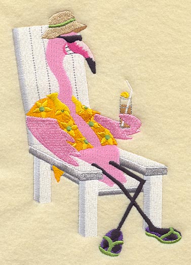 Summertime Flamingo Floyd