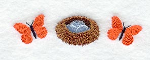 Nest & Butterfly Border
