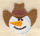 Build-a-Snowman Head (Cowboy)