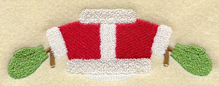 Build-a-Snowman Middle (Santa Coat)