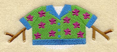 Build-a-Snowman Middle (Floral Shirt)