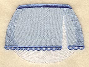 Build-a-Snowman Bottom (Lacy Skirt)