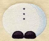 Build-a-Snowman Bottom (Buttons & Shoes)