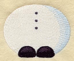 Build-a-Snowman Bottom (Buttons & Shoes)
