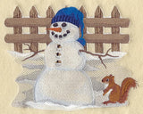Snowman & Squirrel