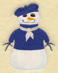 French Snowman