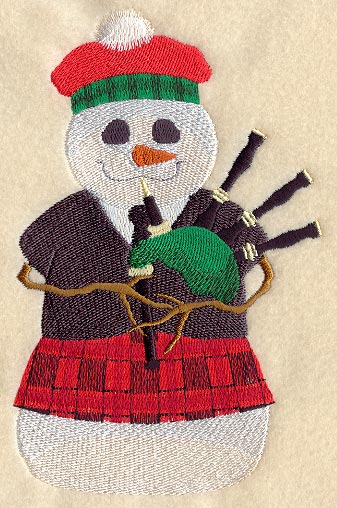 Scottish Snowman