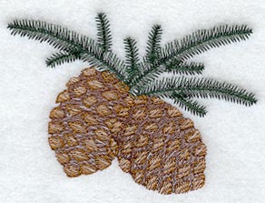 Pine Cone Pair