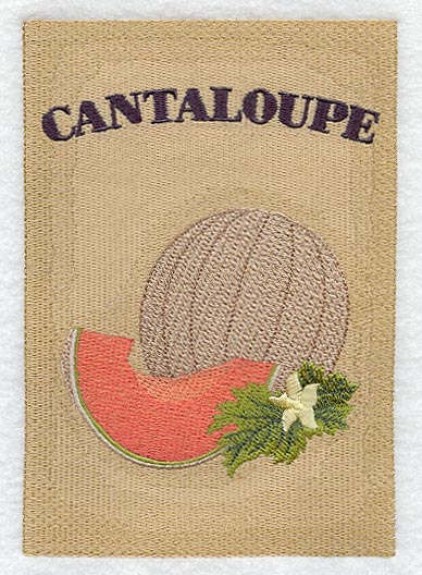 Cantaloupe Seed Packet