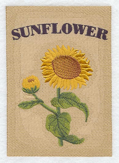 Sunflower Seed Packet