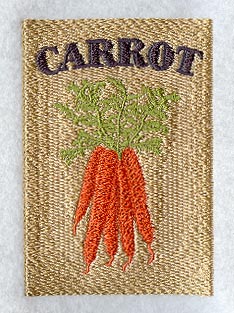 Carrot Seed Packet