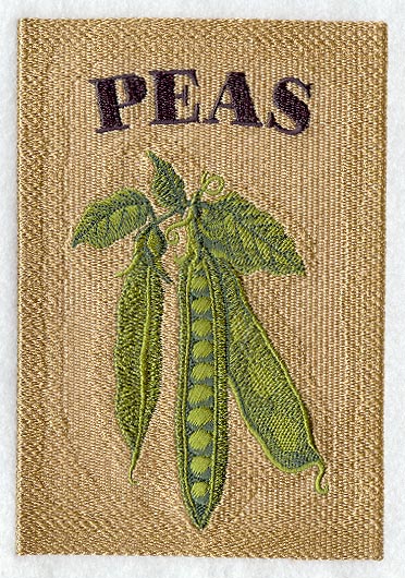 Peas Seed Packet