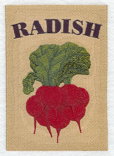 Radish Seed Packet