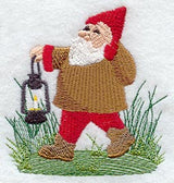 Garden Gnome & Lantern