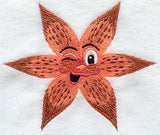 Tiger Lily Flower Face