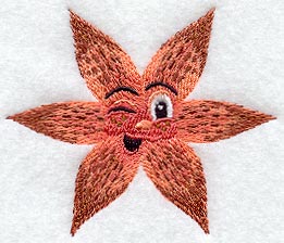 Tiger Lily Flower Face