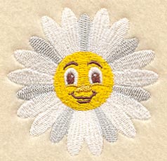 Daisy Flower Face