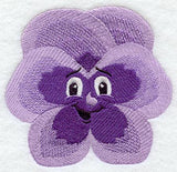 Pansy Flower Face