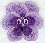 Pansy Flower Face