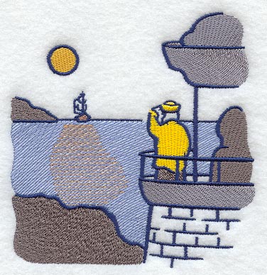 Lighthouse and Keeper