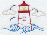 Lighthouse with Waves