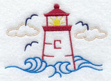 Lighthouse with Waves