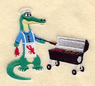 Grilling Gator