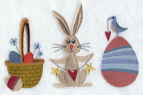 Homespun Easter Trio