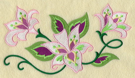 Graceful Easter Lily Trio