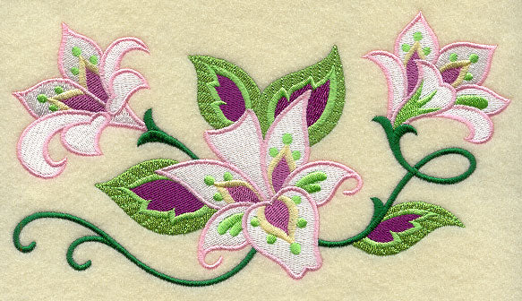 Graceful Easter Lily Trio