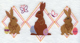 Vintage Easter Bunny Trio