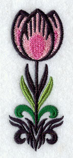 Wycinanki Chicks and Tulips - Tulip