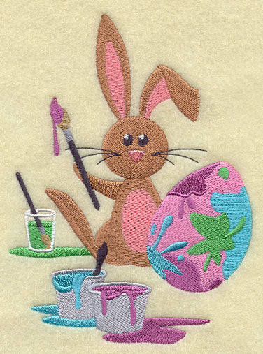 Easter Artists - Brown Bunny and Egg