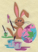 Easter Artists - Brown Bunny and Egg