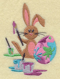 Easter Artists - Brown Bunny and Egg