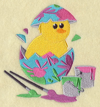 Easter Artists - Chick in Egg