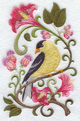 Goldfinch in Flowers