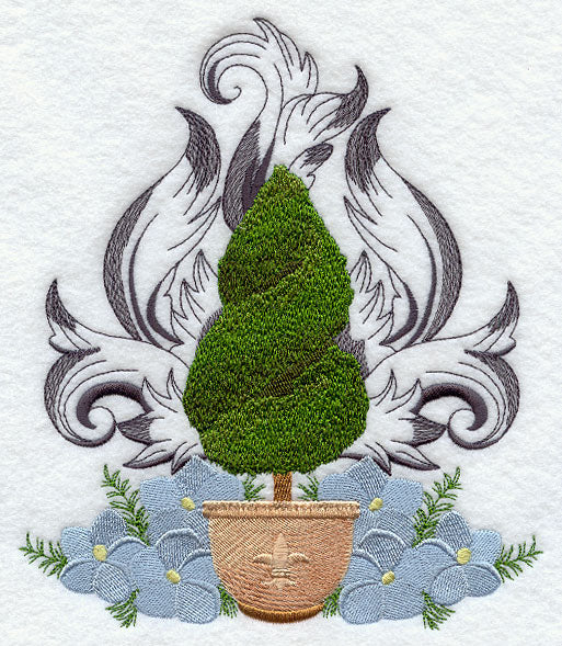 Fleur de Lis Topiary